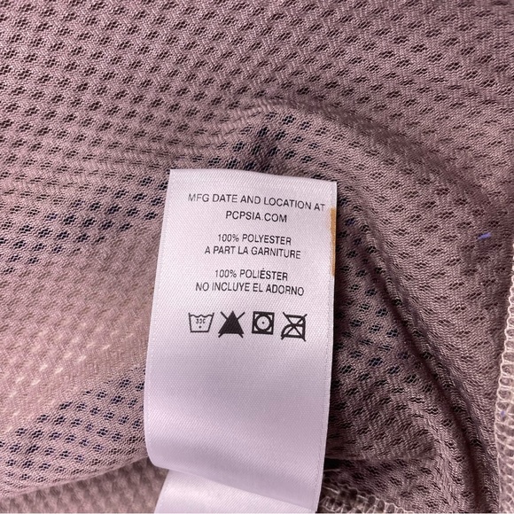 Patagonia Classic Retro-X Deep Pile Fleece Vest Ivory w/ Purple Women’s Large - Picture 14 of 14